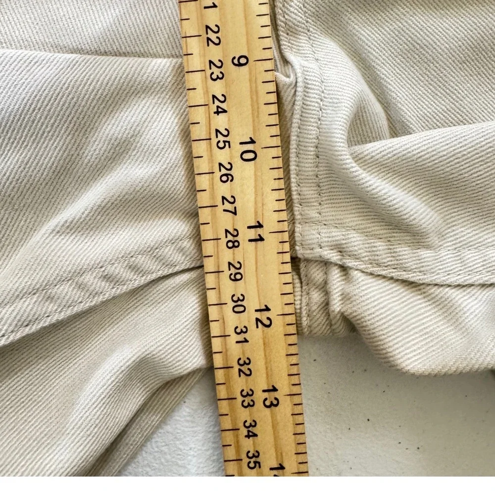 VTG Eddie Bauer Classic Khaki Chino Shorts Tall Sz6‎ Y2K GRUNGE Granny Meeetcore